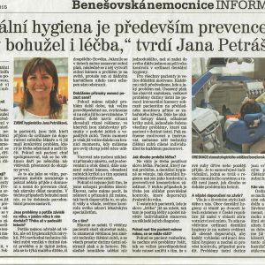 “Dentální hygiena je především prevence, někdy bohužel i léčba,” Tvrdí Jana Petrášková